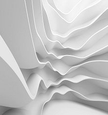 Рулонные шторы с рисунком абстракции Divino DelDecor Термо-Блэкаут Макси LRB-0197